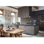 Veneer Finished Modern Style Kitchen Cabinet for Old Kitchen Renovation
