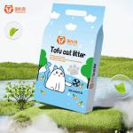 Dia 1.5mm 1.8mm 2.0mm Dofu Cat Litter Eco Compostable Clumping Cat Litter