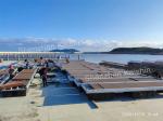 HDPE Floats Aluminum Floating Dock Gangway Marine Floating Platform