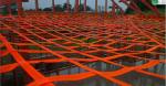 Polyester Custom Cargo Nets Fall Protection Arrest Net Width 50mm For Commercial
