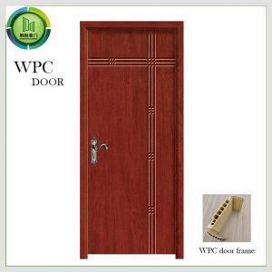 China Home Design WPC Plain Door Termite Proof Moisture Resistant Hotel Use on sale
