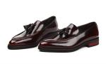 Durable Mens Casual Slippers Suede Leather Casual Shoes Slip On Closure Type