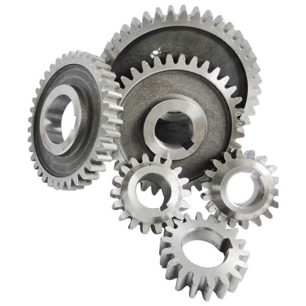 Carbon steel Diesel Engine Gear S195 S1100 Gear sets 6pcs/set nitriding black
