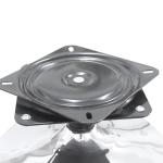 Fixed Chrome Bar Chair Accessories Sofa Chair Disc Base Rotation And Automatic