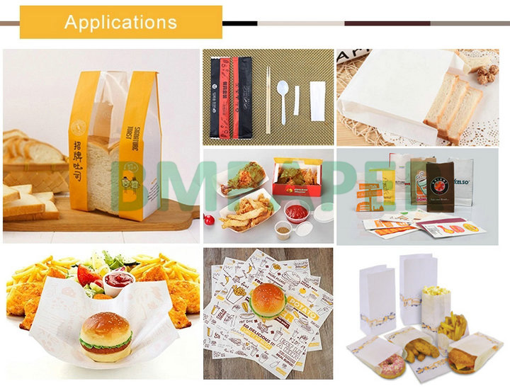 Waterproof 40gsm + 10g PE Coated Paper For Sugar Sachet Food Safe 70cm