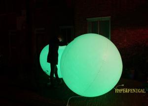 China 1m 80cm Rgb Led Glow Balls For Large Crowd Events Concerts Music Festivals wholesale