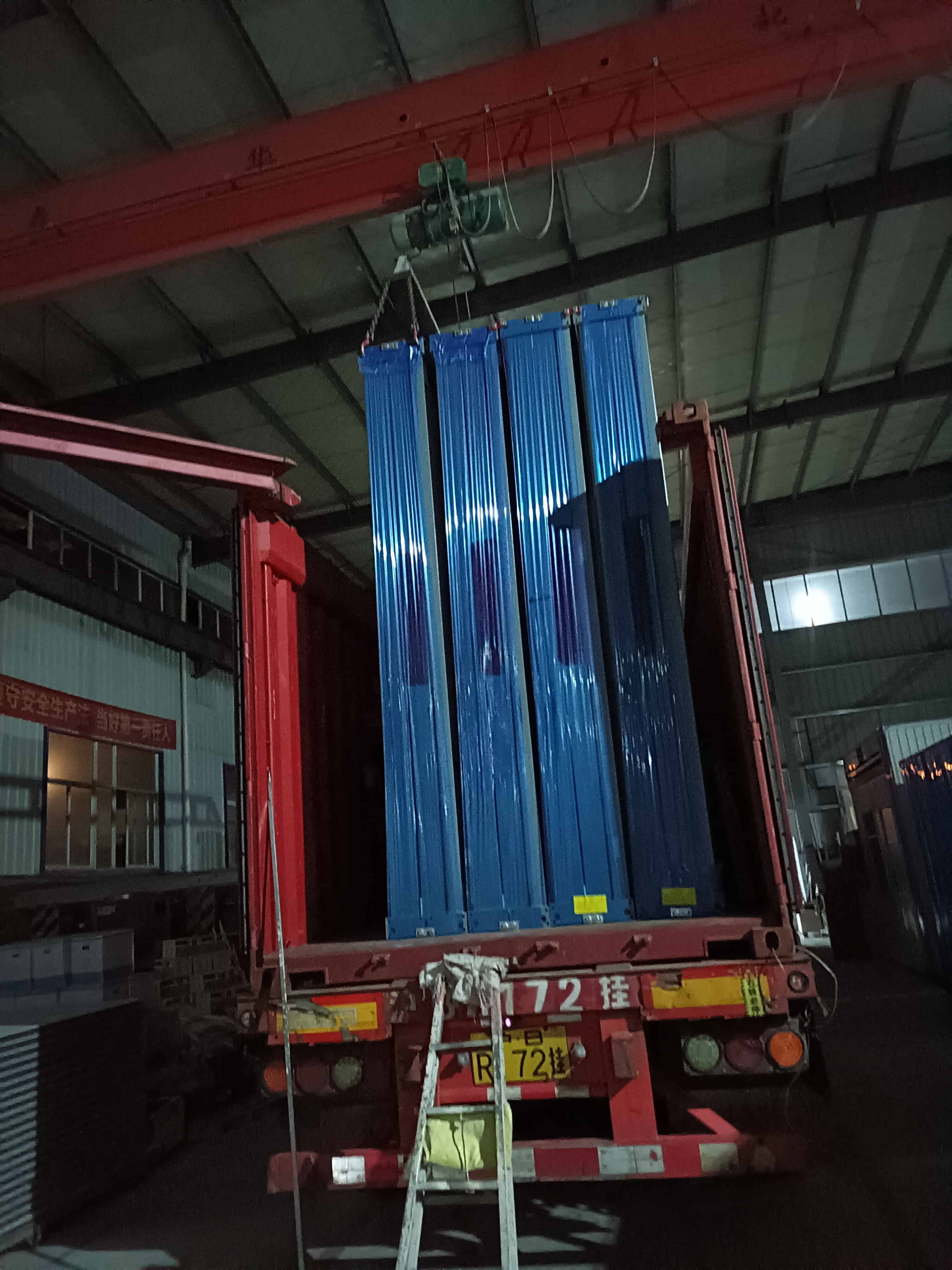 expandable homes transport