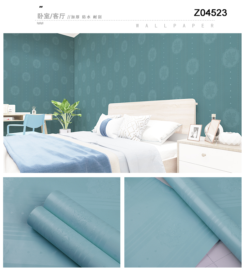 Graphic 3D Embossed Wallpaper Peel And Stick Vinyl Modern Embossed Wallpaper