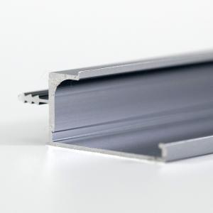 China 397mm Easy Installation Kitchen Gray Aluminium Cabinet Handles on sale