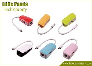 China High Speed  Multi USB Ports 3.1 Type C to 2 Ports USB 2.0 and 1 Port Micro USB Hub with Ethernet Adapter wholesale