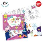 DIY Doodle Toddlers Coloring Book Creativity Inspiring For Kids 4 Year Old and