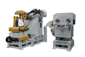 China Automatic Trolley Mandrel Expansion Metal Sheet Feeder Decoiler &amp; Straightening Machine wholesale