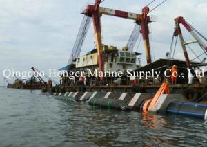 China Ship Upgrading Marine Salvage Bags , Boat Lift Air Bags For Suncken Ship wholesale