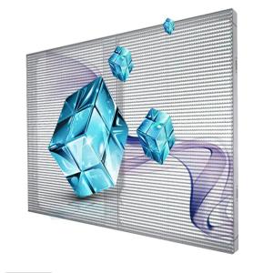 China P3.9-7.8 Curtain Wall Transparent Glass Led Display Screen 800*1500 Mm wholesale