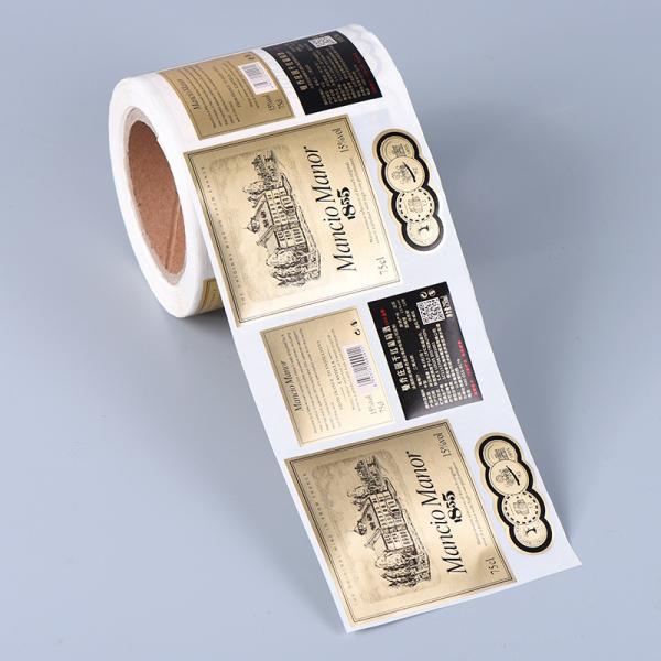 Personalized Waterproof Wine Label Stickers For 750ml Bottles