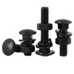 ISO9001 Certified Hot-Dip Galvanized Half-Round Head Square Neck Bolt for Bridge