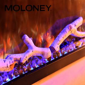 China 650mm Built-In Electric Fireplace Creative Flame Room Heating 7 Muilti Color Changeable wholesale