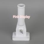 White Rotator Aluminum Ground Spike Pole Holder
