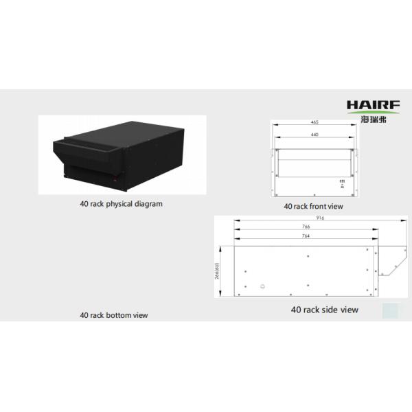 HAIRF Rack Mounted 4.2KW Precision Air Conditioner Data Center Intelligent Control