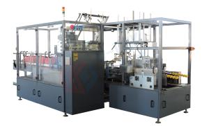 China SGS 10case/Min Hot Melt Bottle Wraparound Horizontal Case Packer wholesale