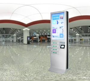 China 43 Inch Advertising Mobile Phone Charging Station With Safety Electronic Locks wholesale
