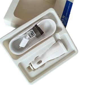 China OEM USB Portable Car Charger Adapter Fast Charging 1.5M Mirco USB Cable For S4 S6 wholesale