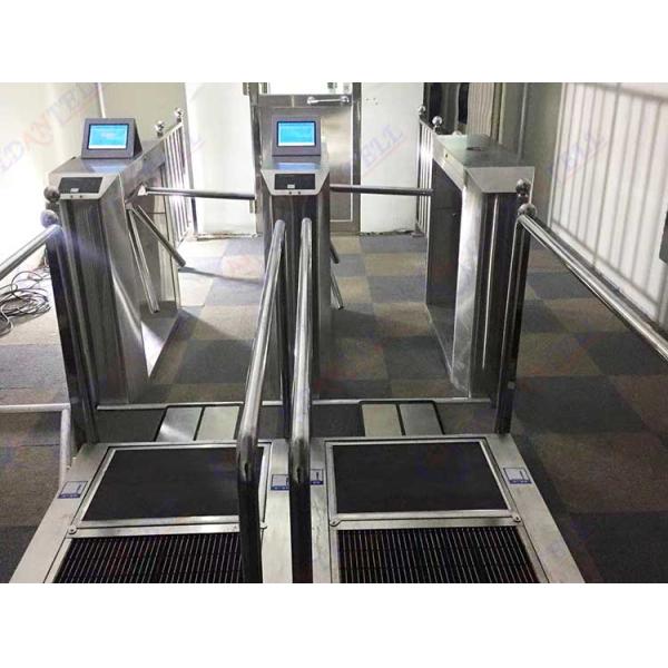 Full Automatic Stainless Steel Turnstile Door Access Turnstiles 600mm Face Recognition