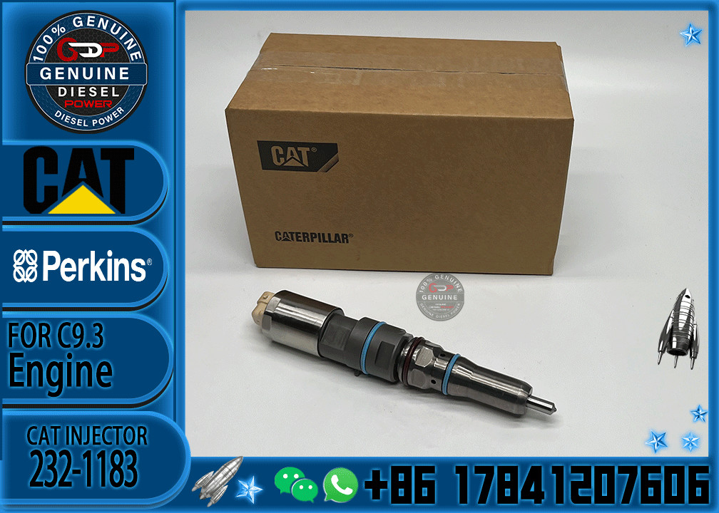 10R-1266 232-1183 Excavator Diesel Engine Injector CAT 3408/3412 Diesel Fuel Injector Original Genuine Fuel Injector Noz