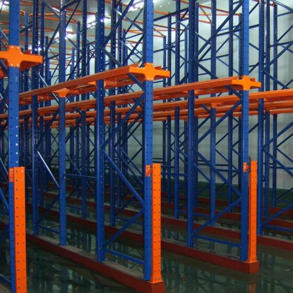 800 - 2000kg Drive In Rack Forklift Blue / Orange Color Suitable For Storing