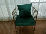 Integrated Steel Frame 72cm Wrought Iron Outdoor Sofa