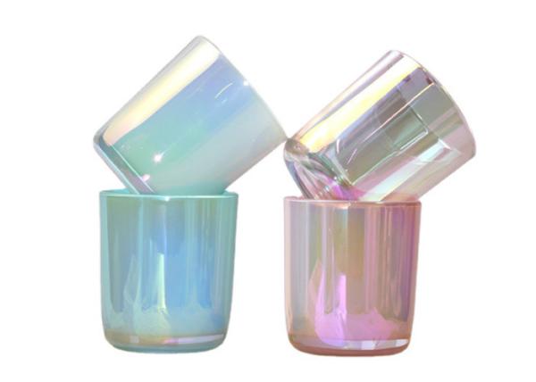 Glass Cylinder Candle Holder with Rounded Base 8 10 12 15 16 oz Tumbler Candle