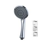 Hot Sale ABS Plastic Bathroom rainfall Hand Shower Hand Held 3 Functions Shower