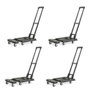 China Combinable Folding Platform Trolley 100kg , Small Portable Trolley Cart Six Wheels Wholesales on sale