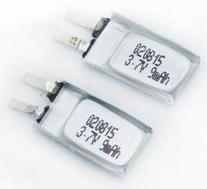 China 3.7V 9mAh Ultra Small Mini Lithium Ion Polymer Battery 020815 wholesale