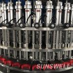 Beer Can Filling And Seaming Machine High Speed Rotary Canning Line 380V