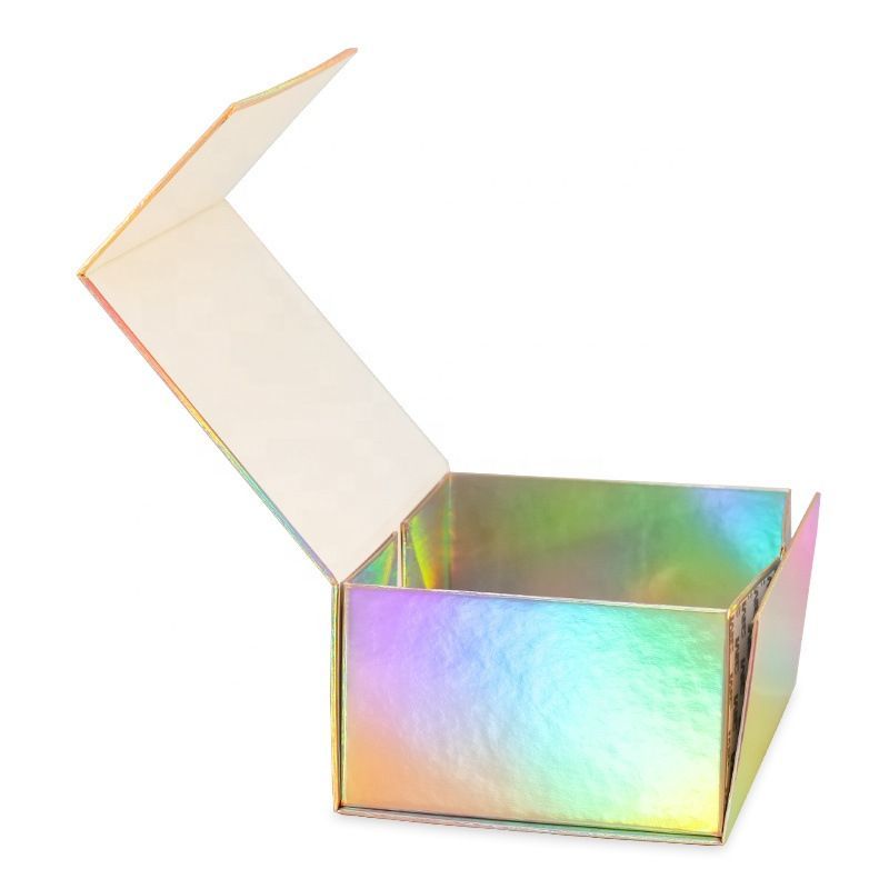 Fancy Design Custom Logo Printing Matt Laminated Rigid Cardboard Wedding Grown Packaging Magnetic Box