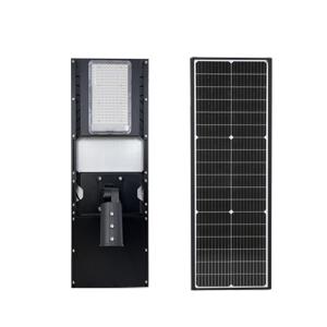 China 50w Human Body Sensing LED Solar Street Light With Die Casting Aluminum Housing wholesale