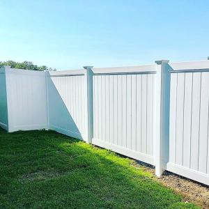 China Weatherproof Natural PVC Vinyl Privacy Plastic Fencing For Garden And House wholesale