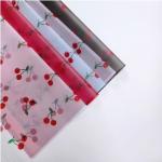 56*56cm Cherry Matte Waterproof Floral Wrapping Paper with Translucent Korean