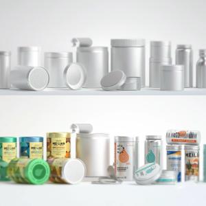 China Sliver Aluminium Food Container Making Machine 0.18mm Thickness and Customized Design wholesale