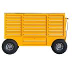 Versatile Heavy Duty Cold Rolled Steel Hand Truck Trolley Tool Cart with Wheels