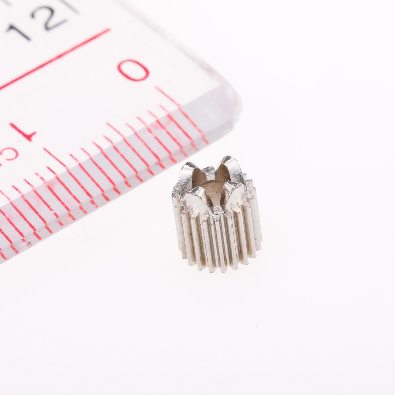Copper Mini Metal Precision Micro Gears Tolerance 0.03mm 3D Drawing
