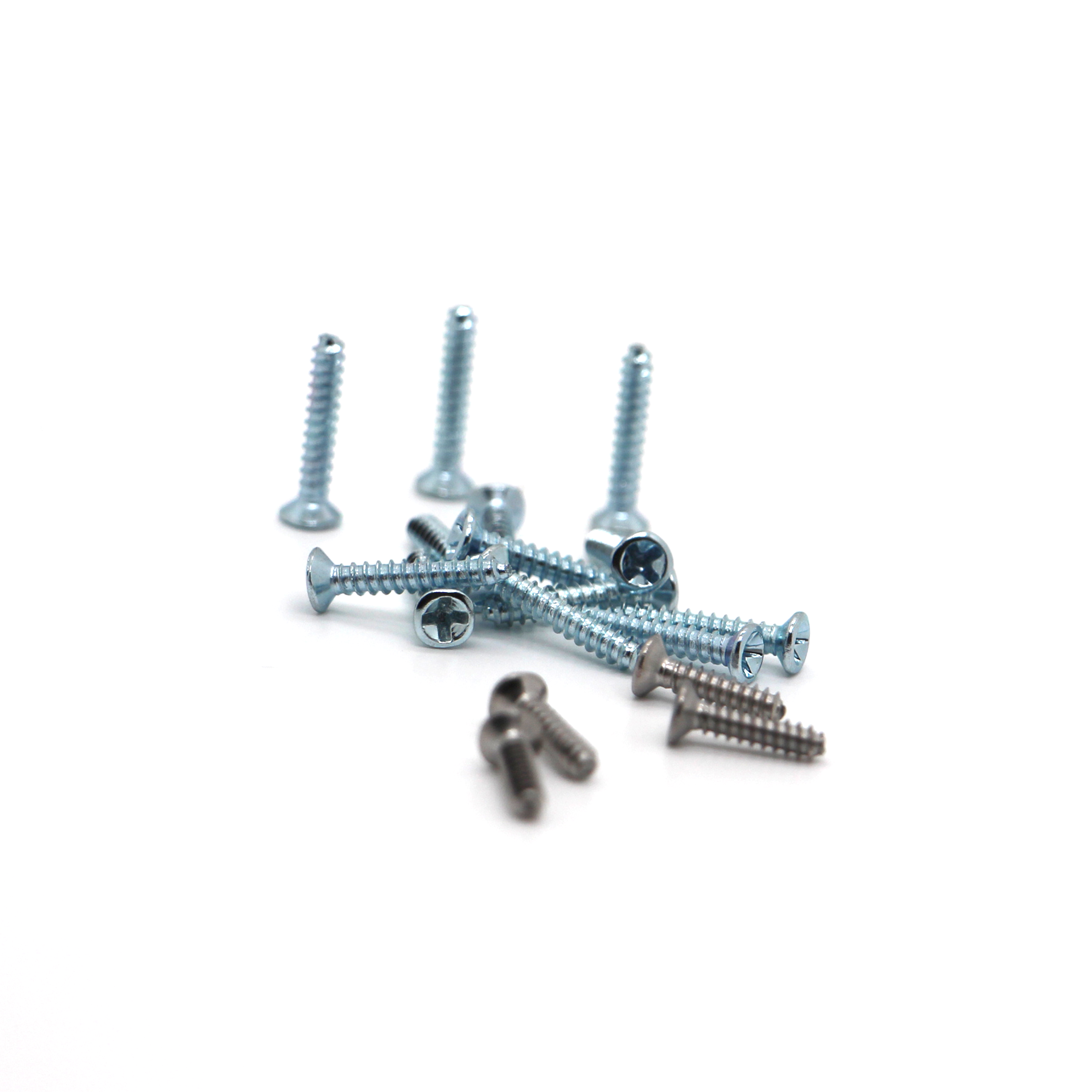 Customized Micro Self-Clinching Screws M0.5-M3 Aluminum 6061-T6 Anodized for Thin Metal Panels RFID Tags