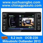 6.2 inch digital touch screen for Mitsubishi Outlander 2013 S100 with 3G /wifi