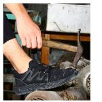 Breathable Work Shoes Flying Knit Safety Shoes Comfortable Safety Shoes