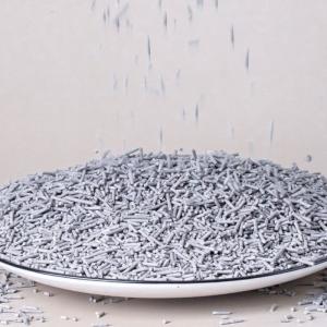 China Deodorizing Activated Carbon Cat Litter Grey Biodegradable Tofu Cat Litter wholesale