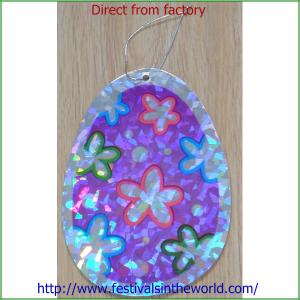 China New Design Easter Egg Paper Hanging Decoration wholesale