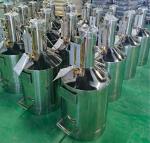 100L Stainless Steel Corrosion-Resistant Rollers Type Measuring Can for Gas
