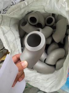 China Dairy elbows for expanding 90° acc. Inch and DIN 11852 Inspection certificate as per EN 10204/3.1B wholesale