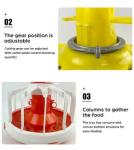 Chicken drinkers and feeders Poultry plastic drinking Chicken feeder for